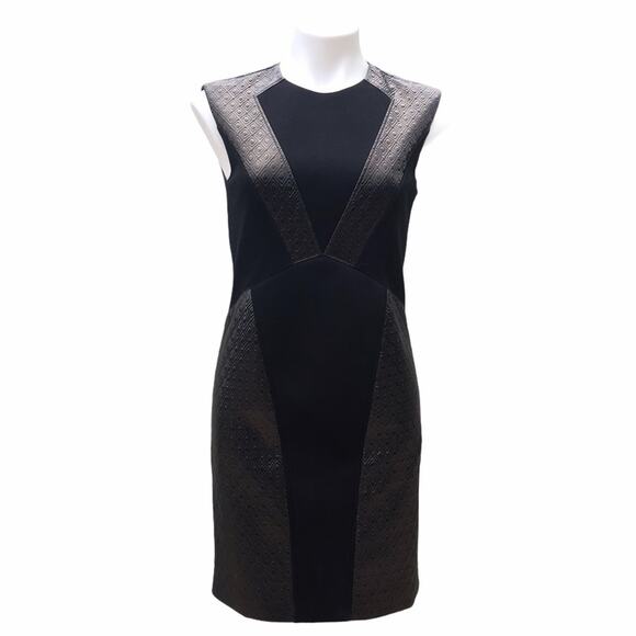 Missoni black sleeveless sheath dress fabric neoprene size 4 - Picture 1 of 15